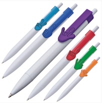 pen met hand